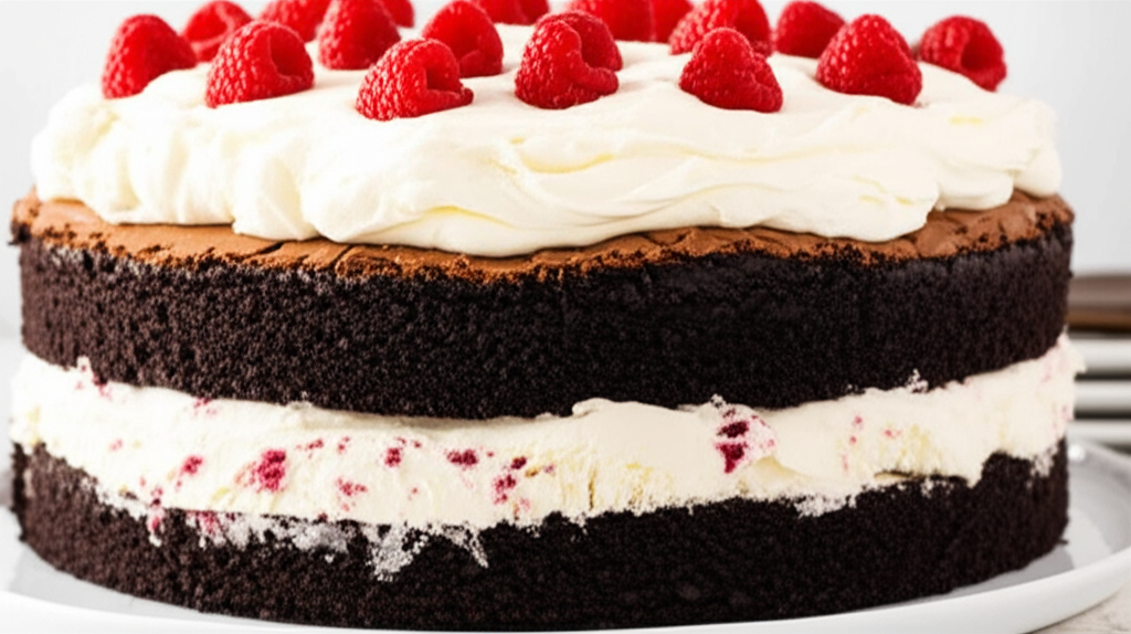 7 Layer Brownie Ice Cream Cake image