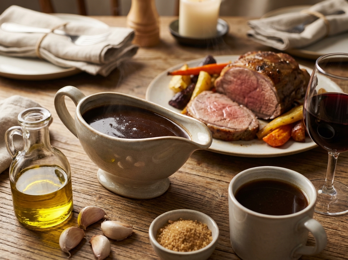 Red Wine Jus Gravy image