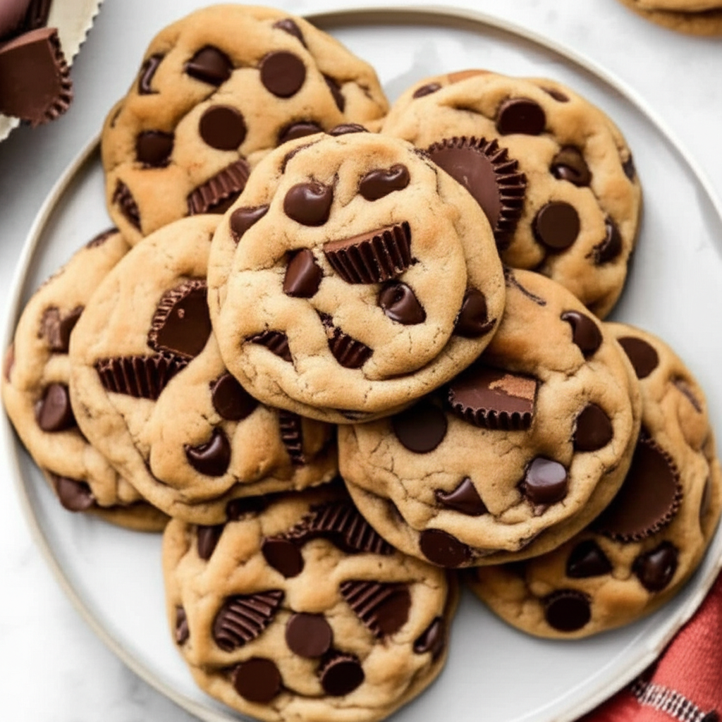 Reese's Peanut Butter Cup Cookies image
