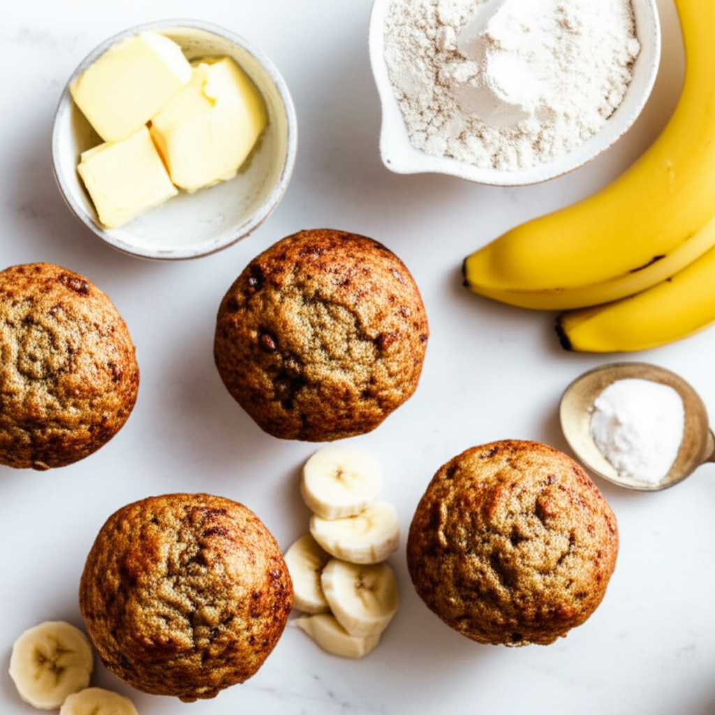 Bananalisious Banana Muffins image
