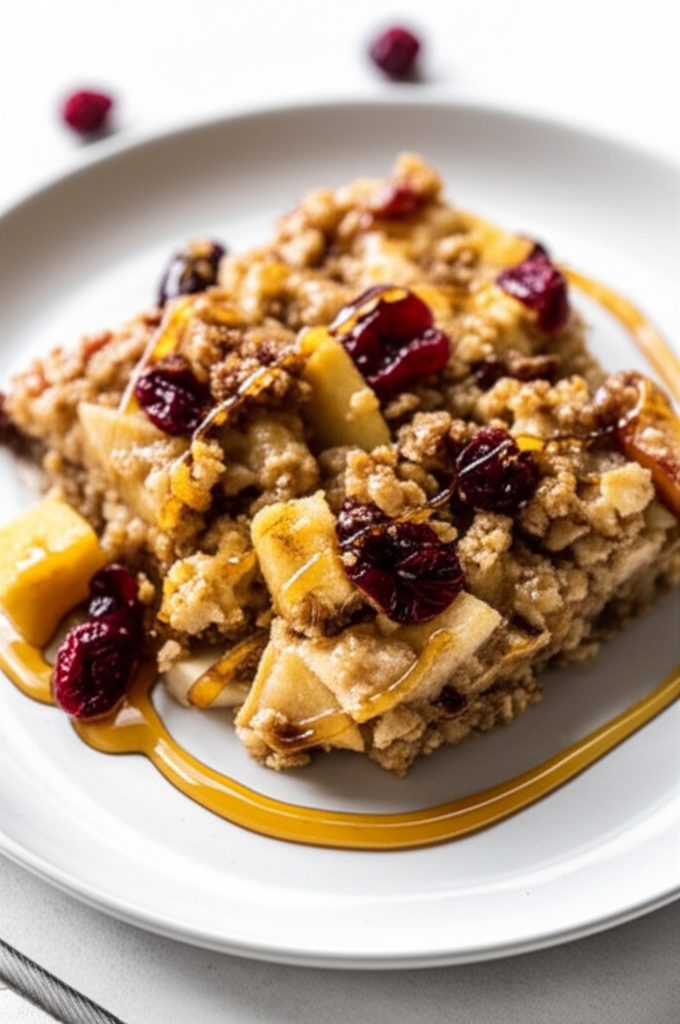 Bananapple Baked Oatmeal image