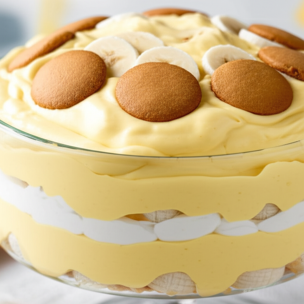 Bananas And Cream Pudding image