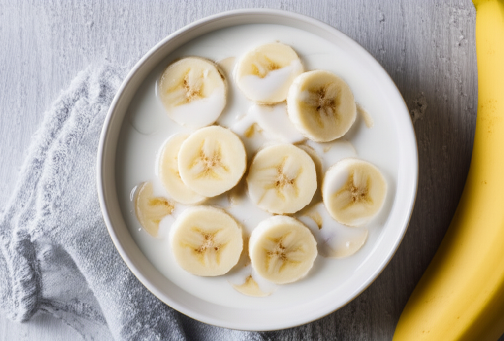 Bananas And Milk image