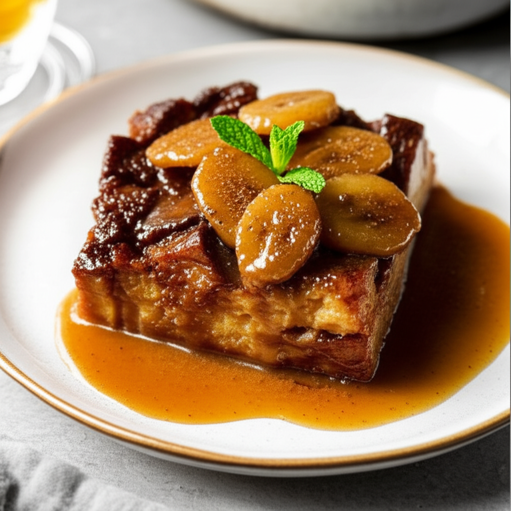 Bananas Foster Bread Pudding image