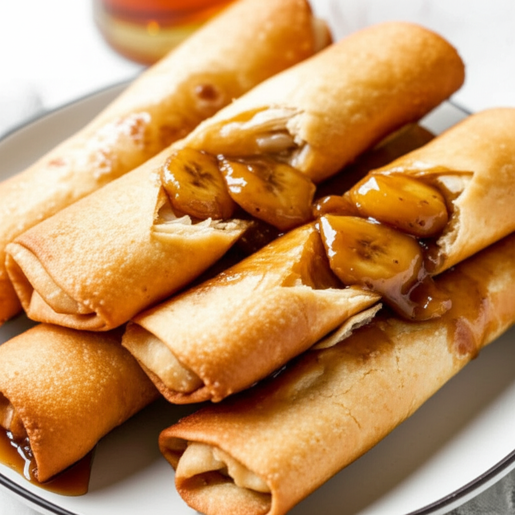 Bananas Foster Chimichangas image