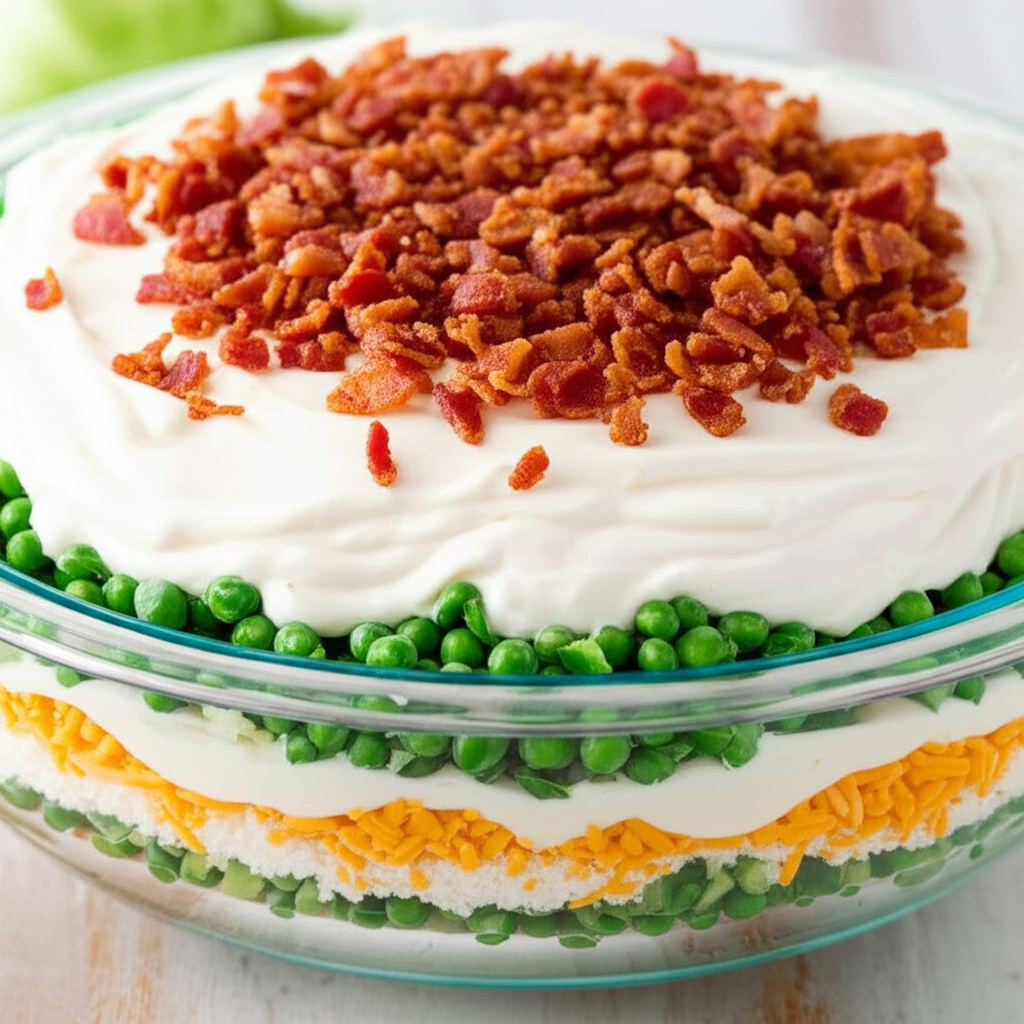 7 Layer Lettuce Salad image