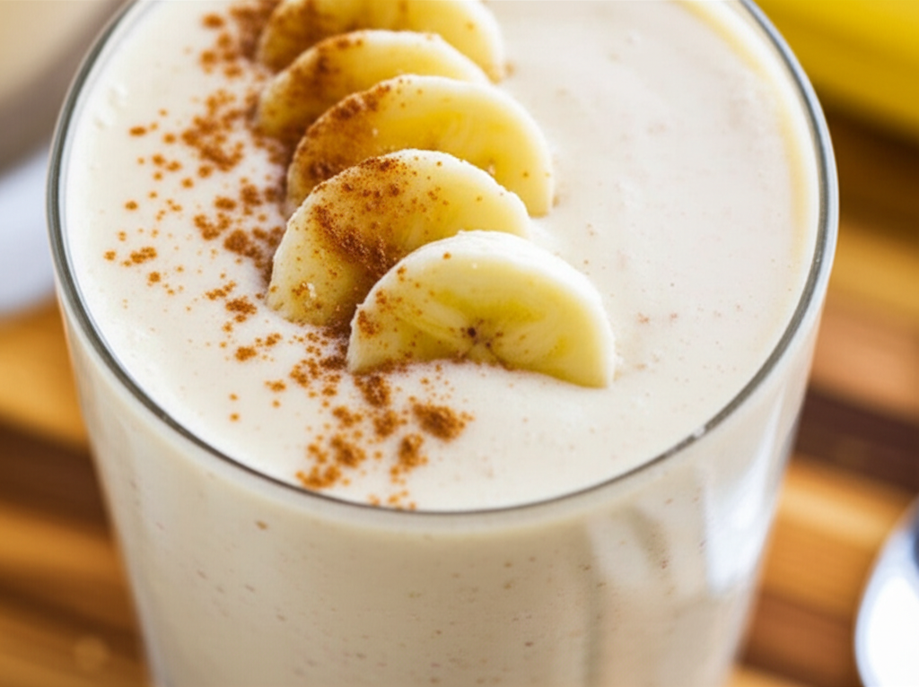 Bananas Foster Smoothie Alcoholic image