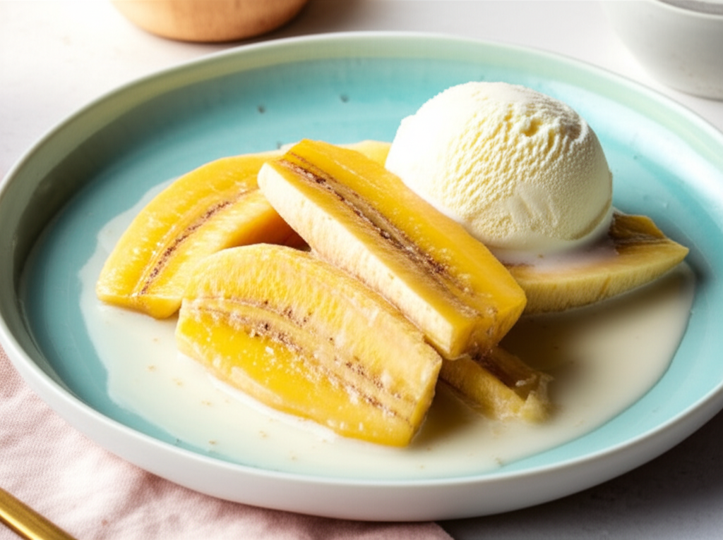 Bananas In Coconut Cream image