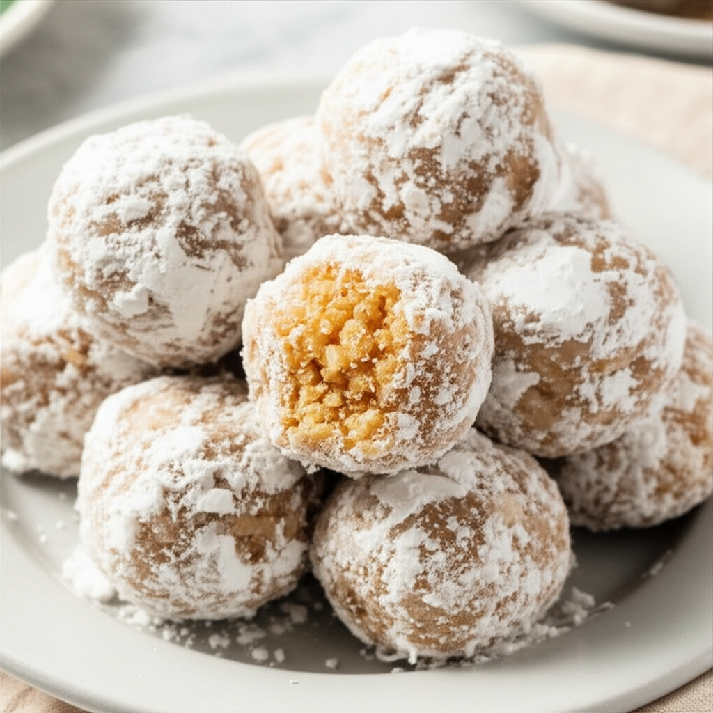 Rice Krispies Date Balls Aka Angel Cookies image