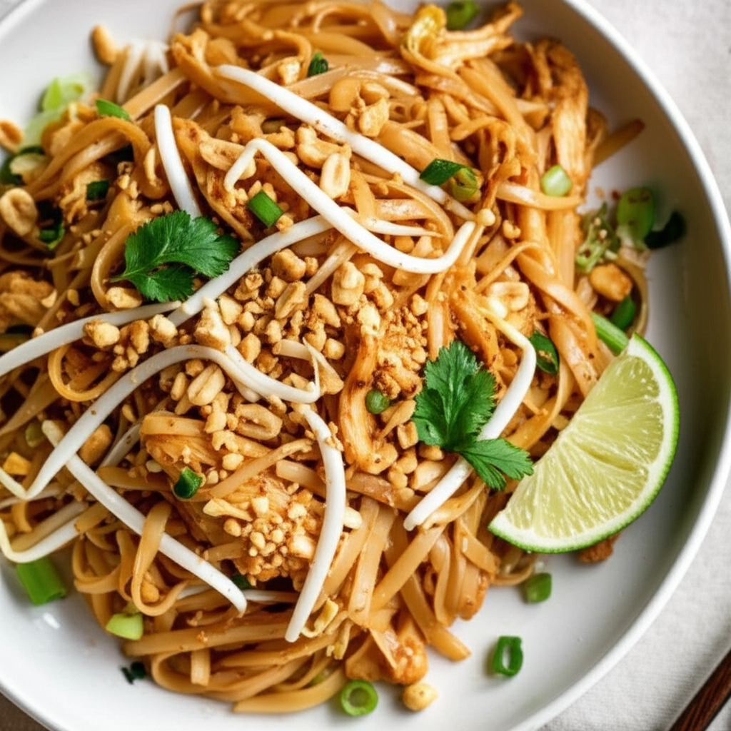 Bangkok Style Chicken Pad Thai image