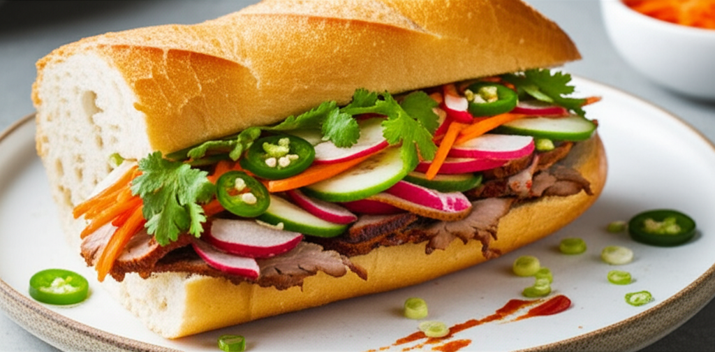 Banh Mi Asian Sandwich image