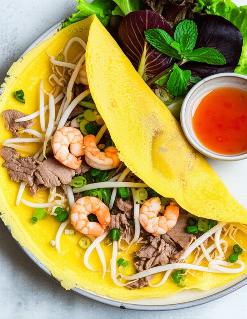 Banh Xeo Vietnamese Crepes image