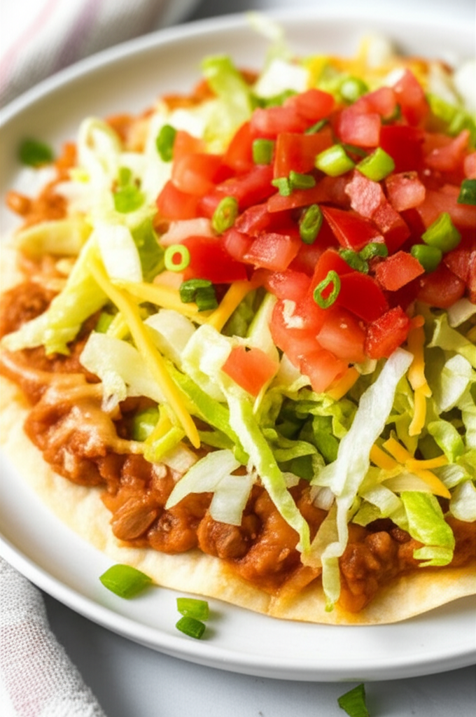 7 Layer Taco Pizza image