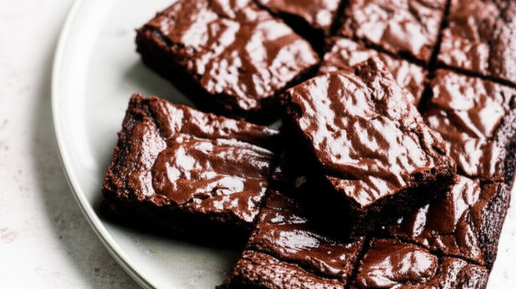 Rich Sourdough Chocolate Brownies image
