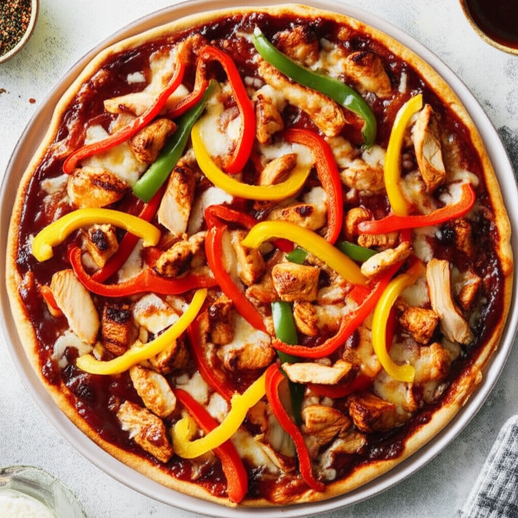 Bar B Q Chicken Pizza image