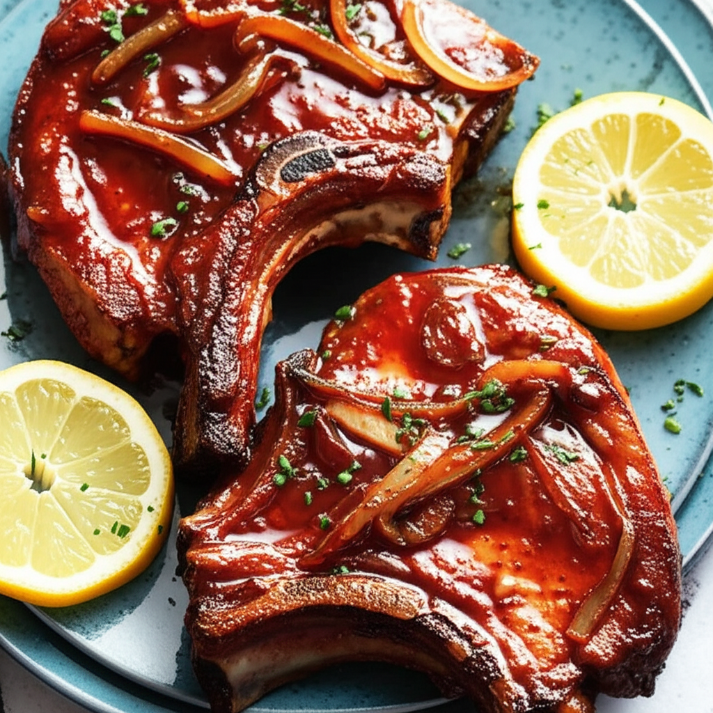 Bar B Q Pork Chops image