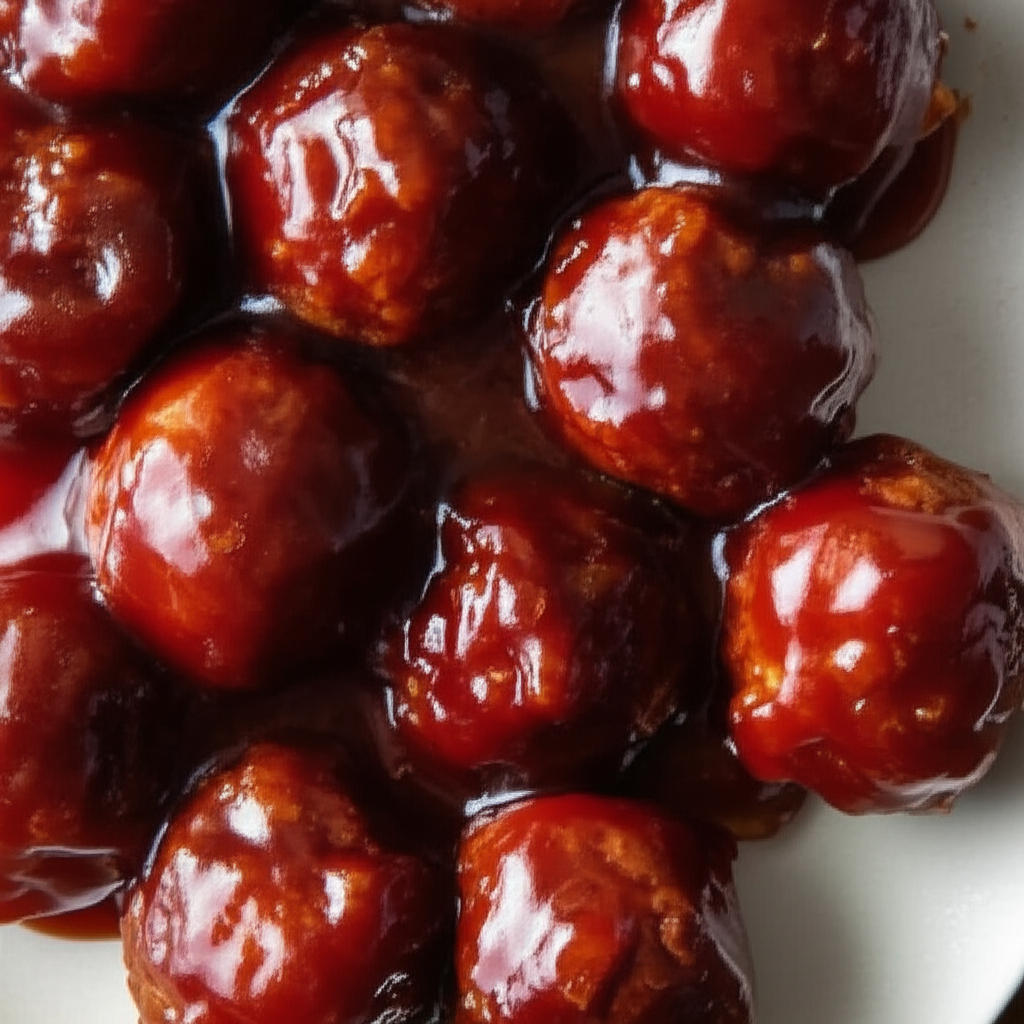 Bar B Q Meatballs image