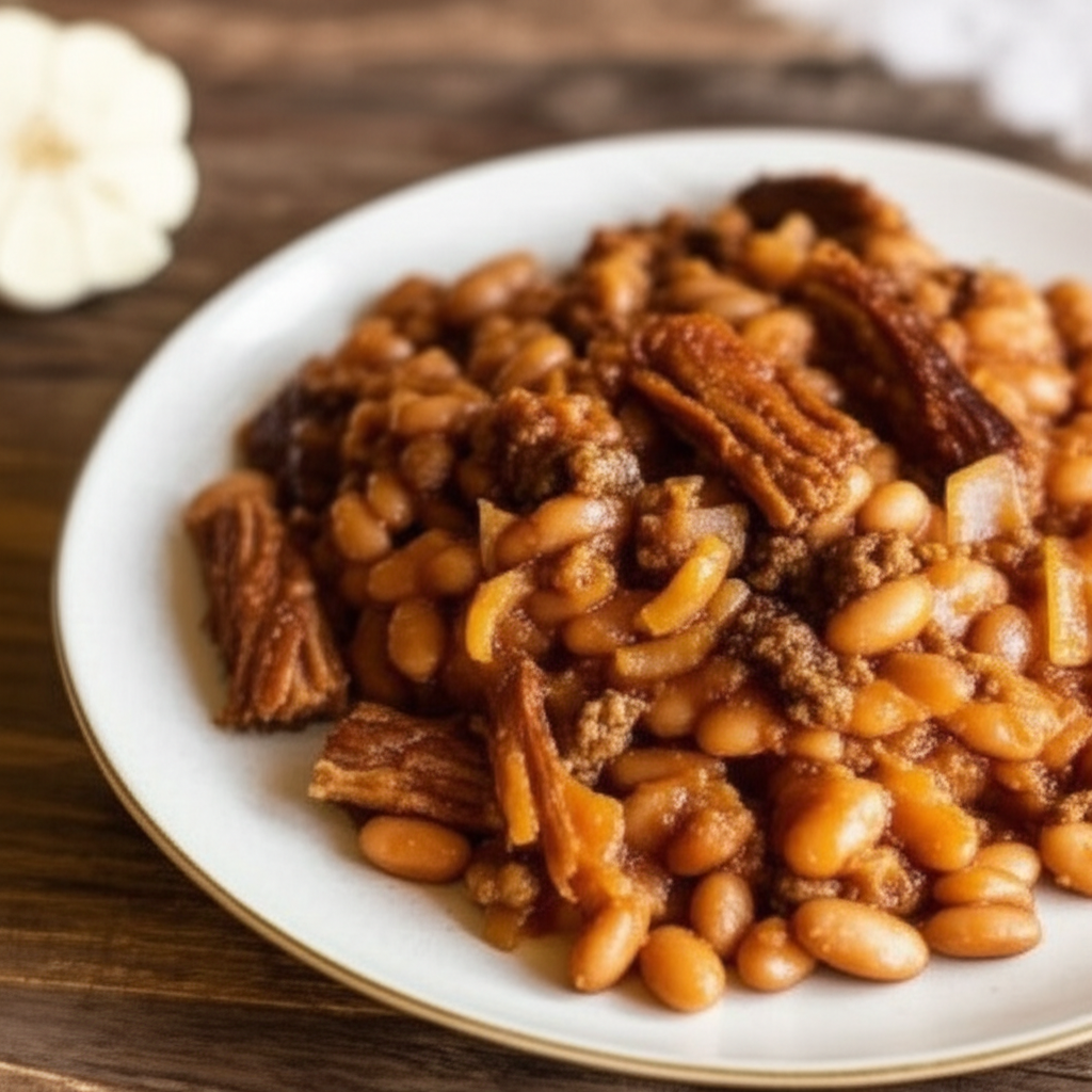 Bar Be Que Pork And Beans image