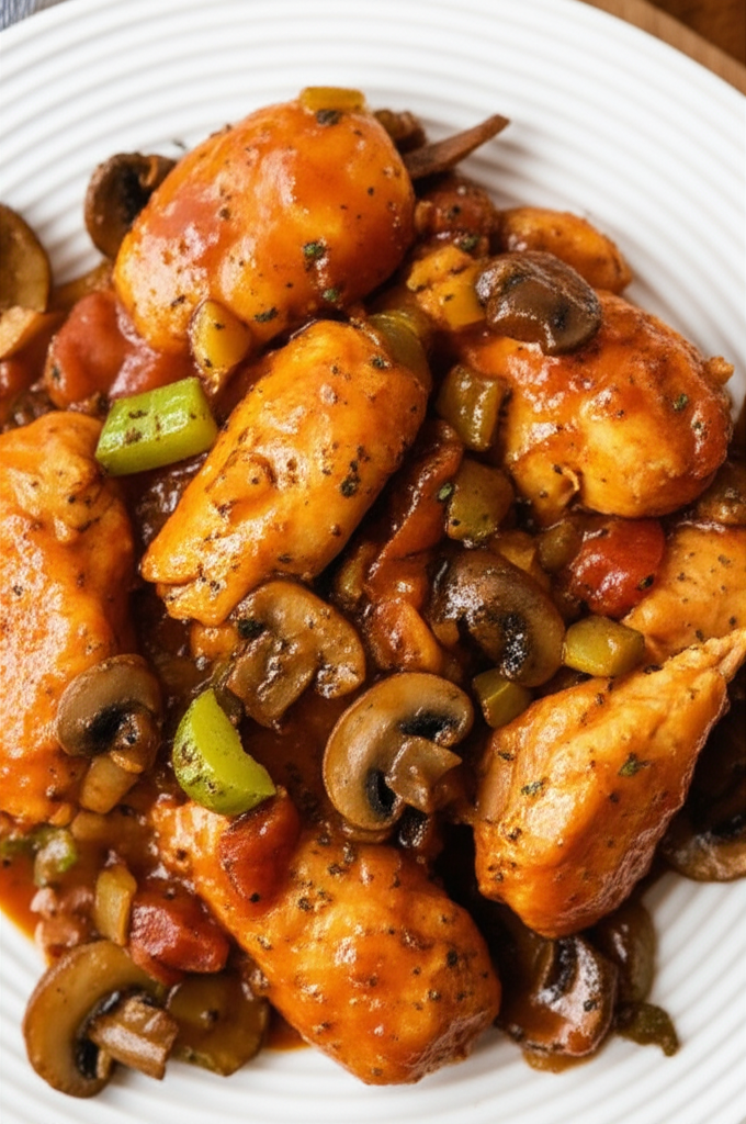 Barb S Best Ever Chicken Cacciatore image