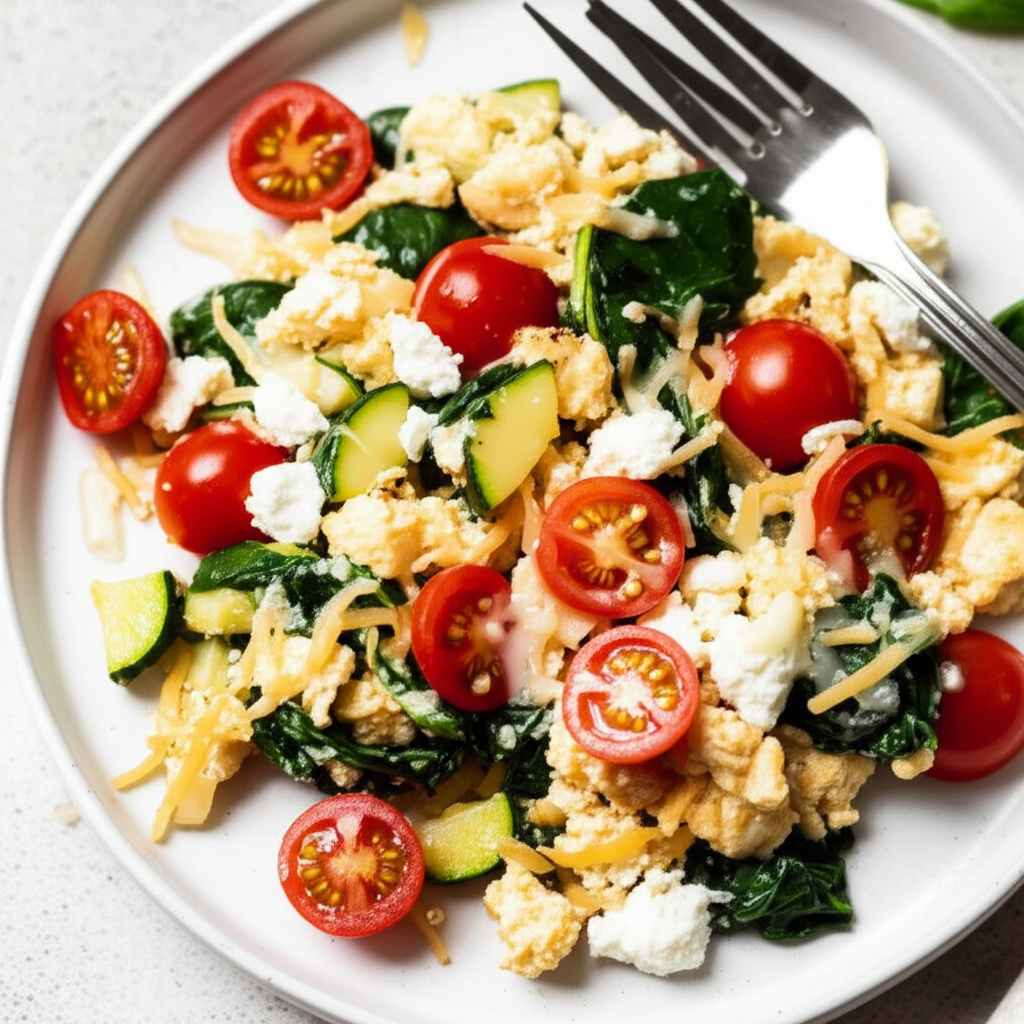 Barb S Feta Cheese Scramble image