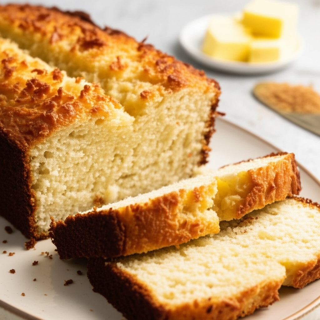 Barbadian Coconut Sweet Bread image