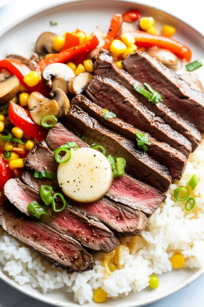 Barbara S Flank Steak Dinner image