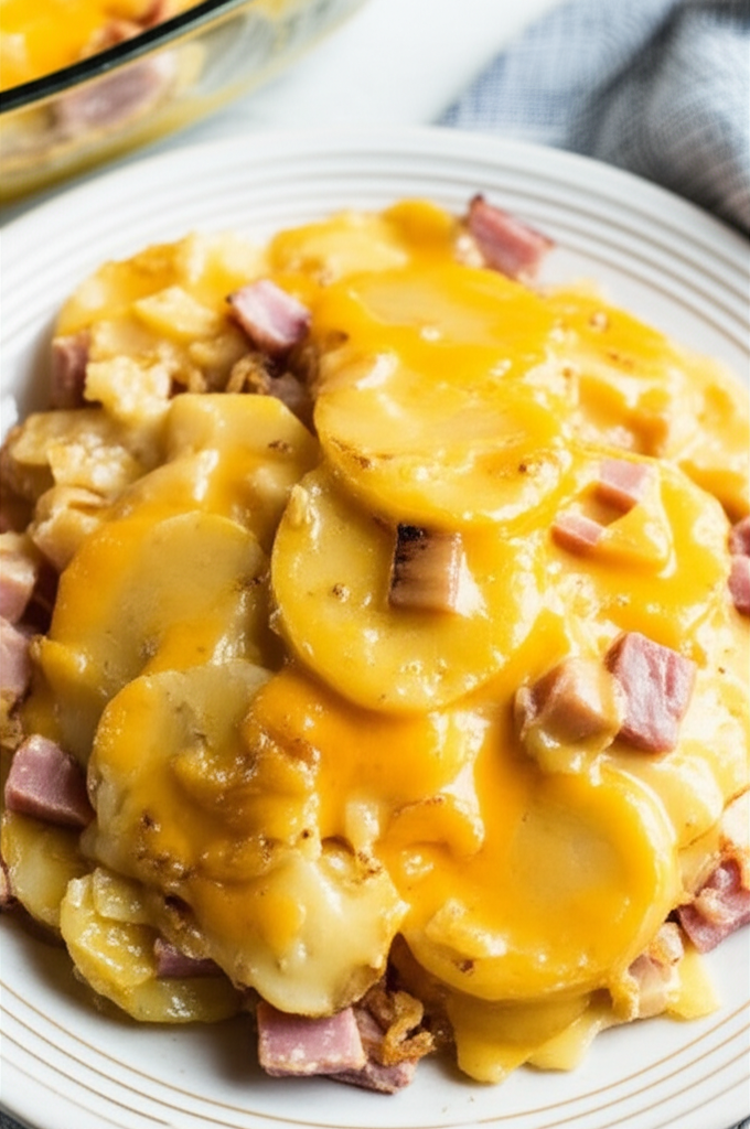 Barbara S Scalloped Potatoes And Ham image
