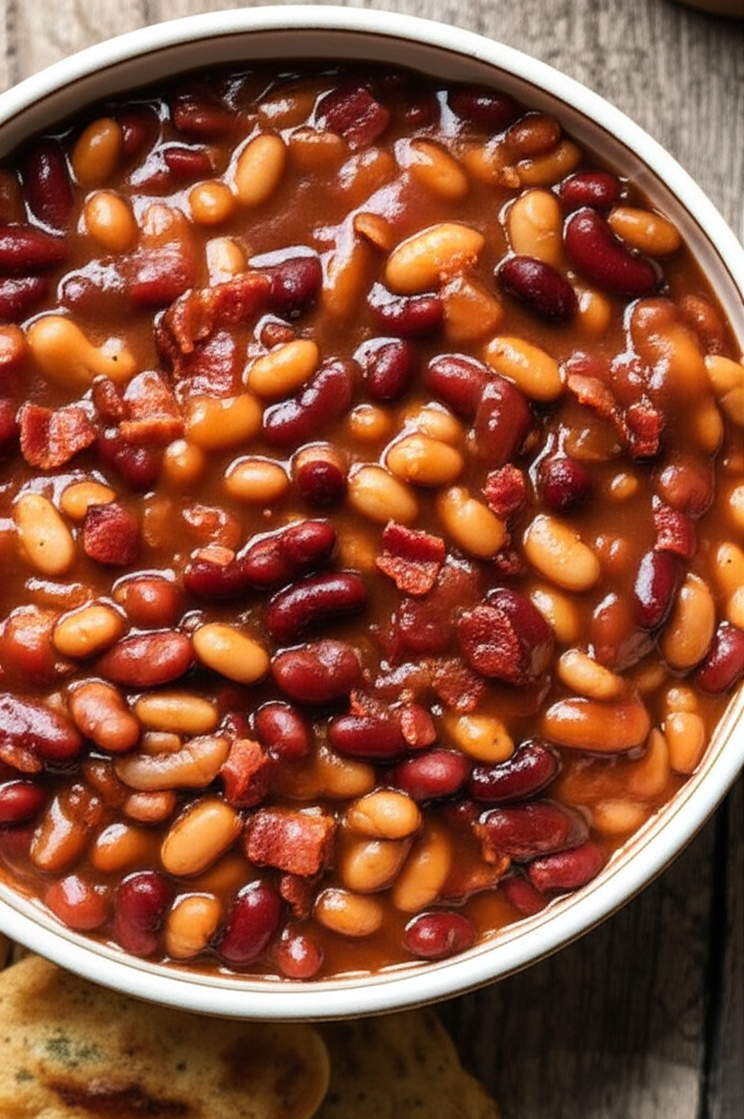 Barbecue Beans From The Crock Pot image