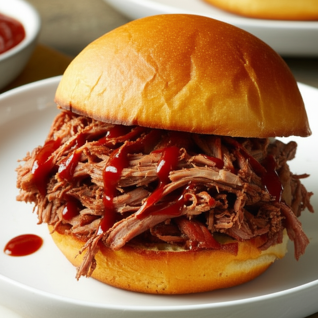 Barbecue Beef Sandwiches image