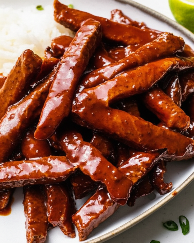 Barbecue Beef Strips image
