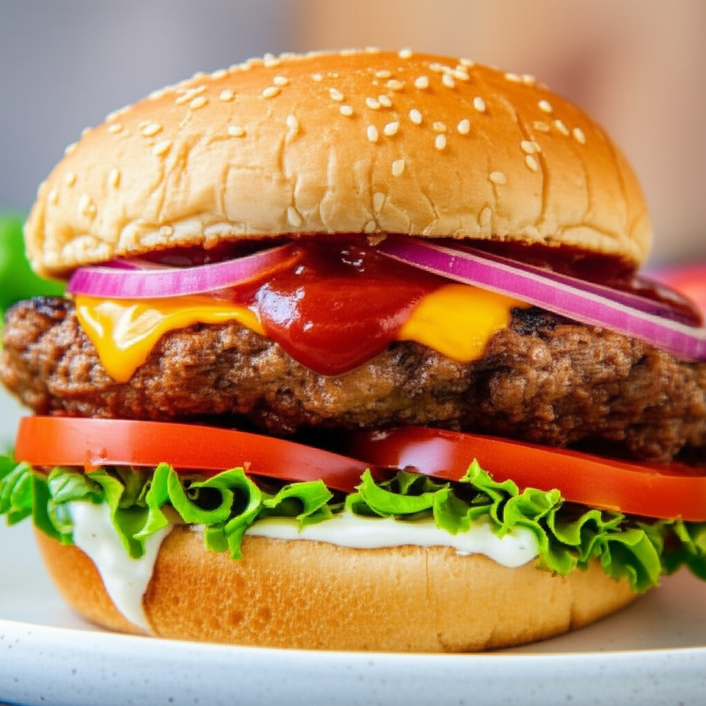 Barbecue Cheeseburgers image