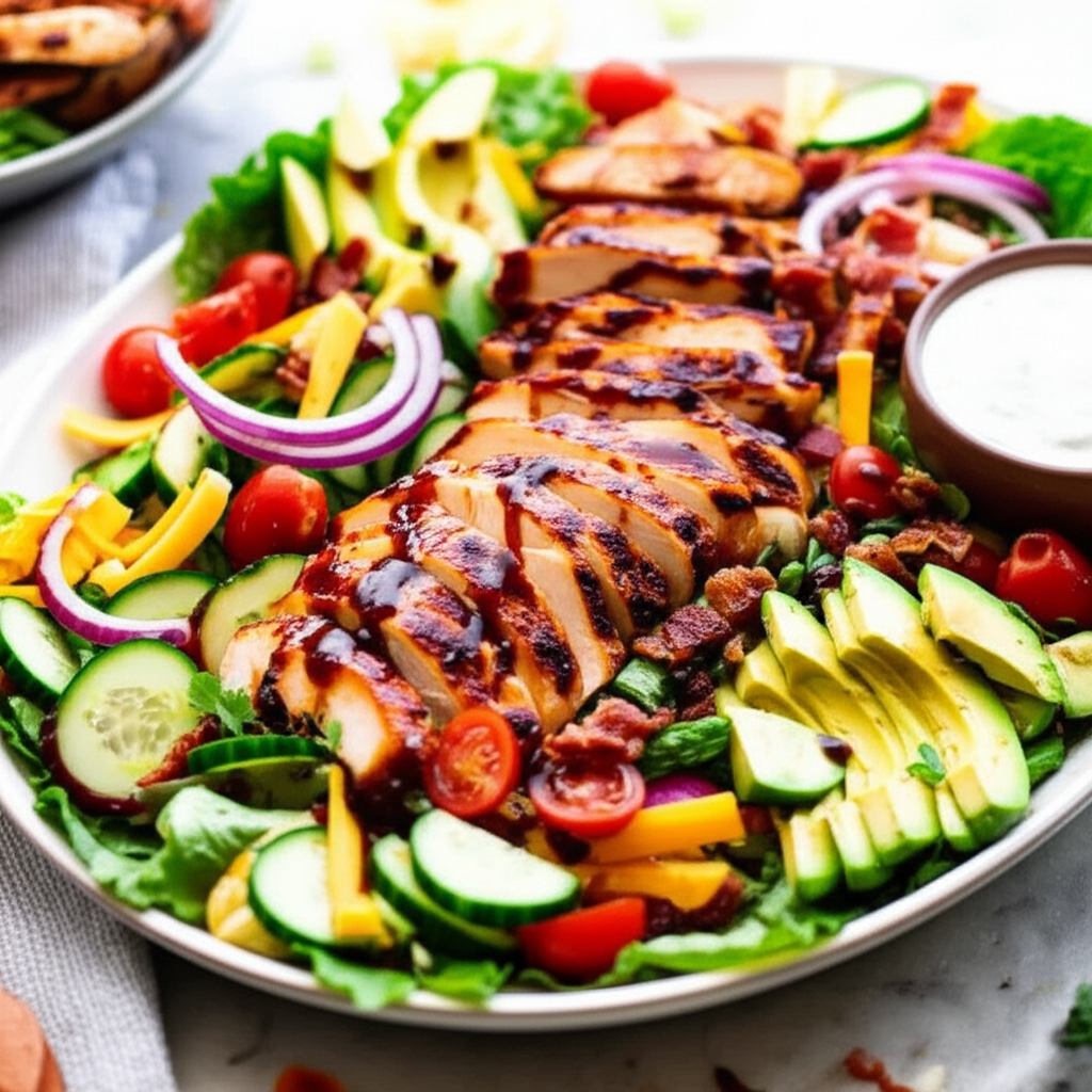 Barbecue Chicken Cobb Salad image