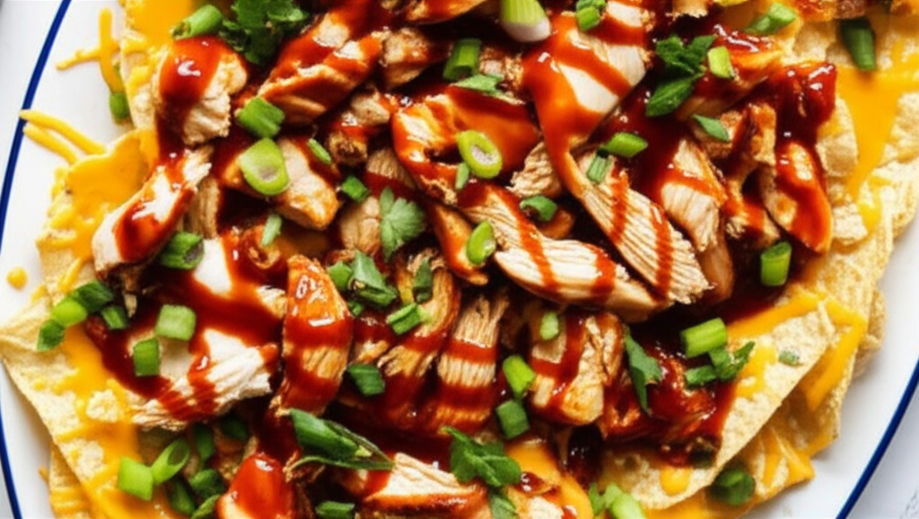 Barbecue Chicken Nachos image