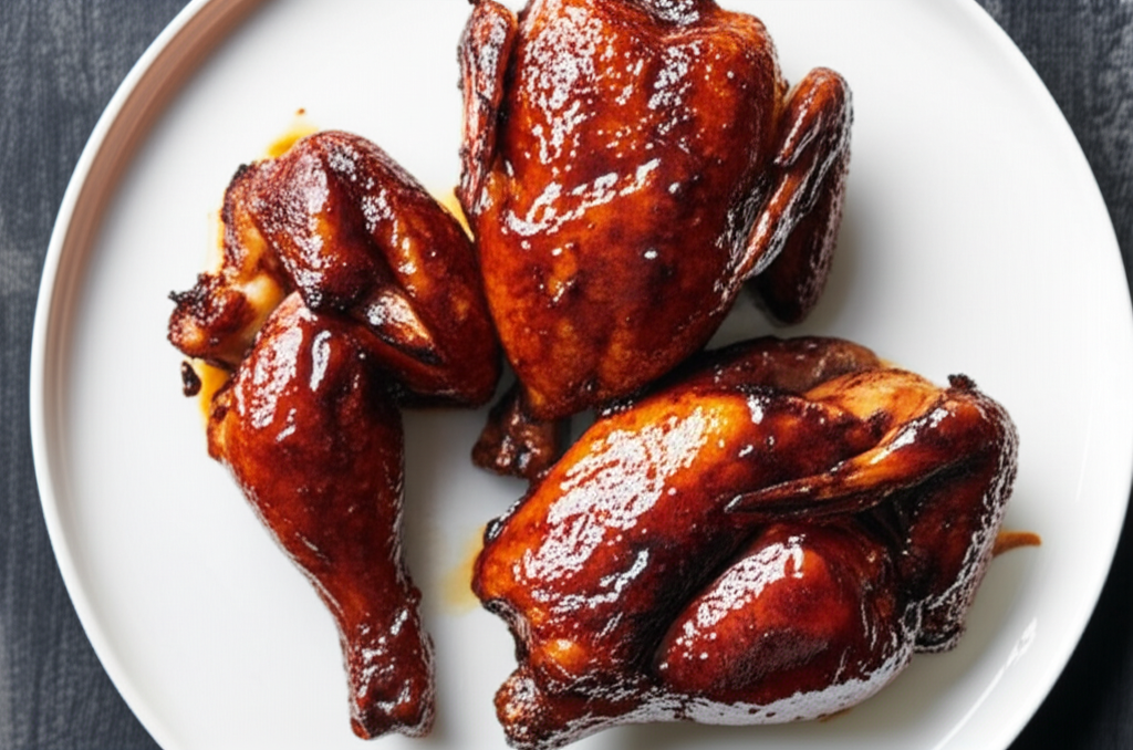 Barbecue Chicken With Maple Syrup image