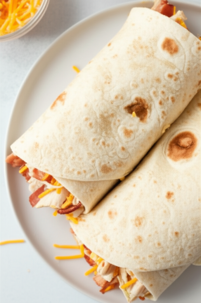 Barbecue Chicken Wraps image
