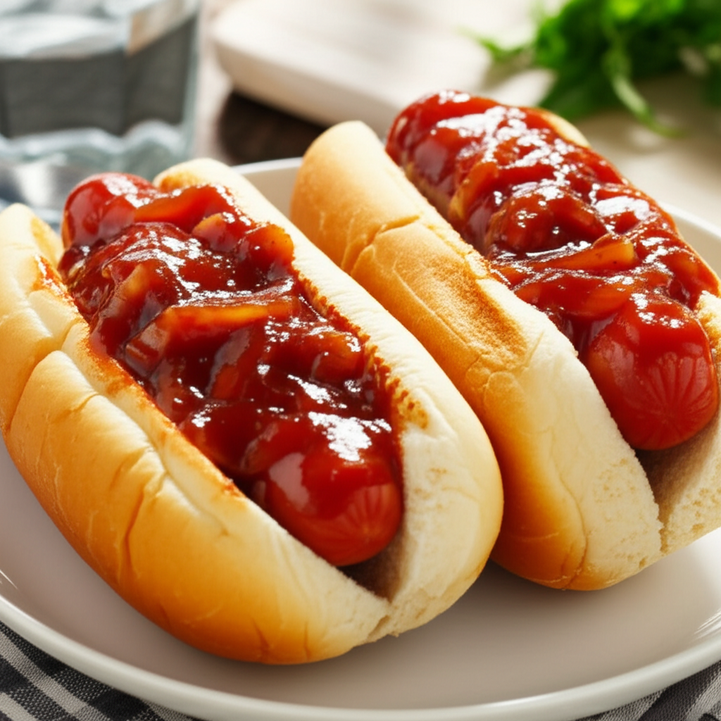 Barbecue Hot Dogs image