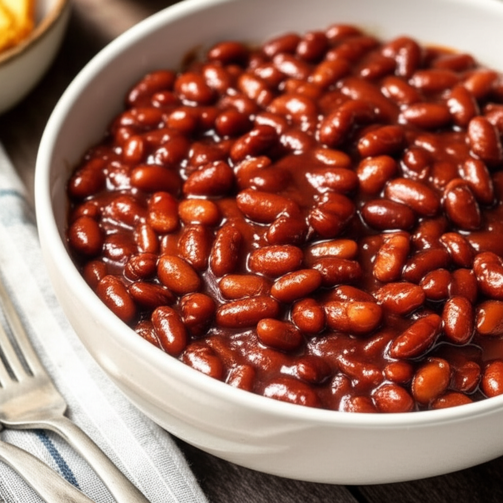 Barbecue Pit Bbq Beans image
