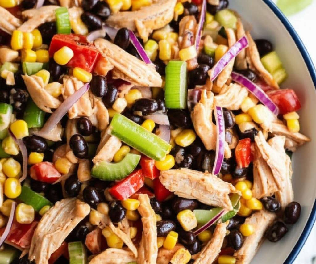 Barbecue Ranch Chicken Salad image