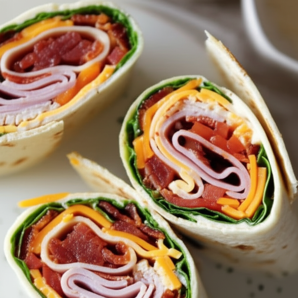Barbecue Ranch Club Wraps image