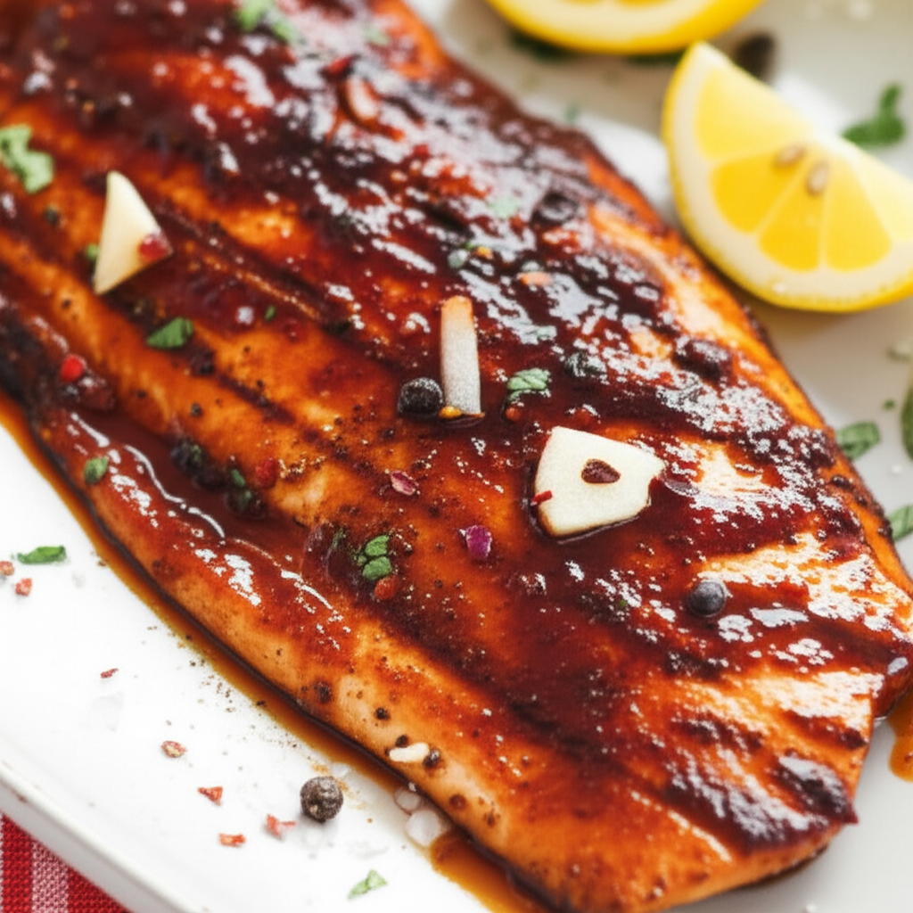 Barbecue Recipes Basting Sauce For Grilled Fish image