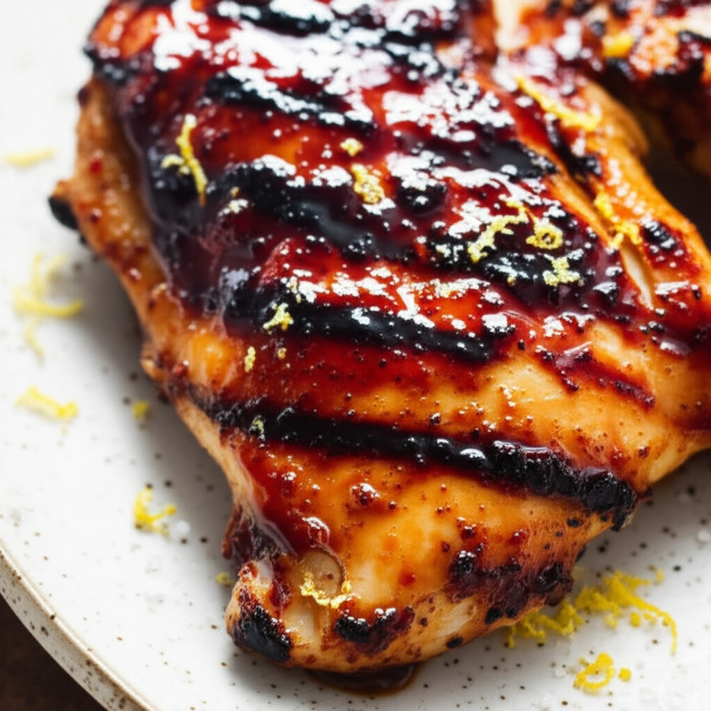 Barbecue Recipes Chicken Basting Sauce image