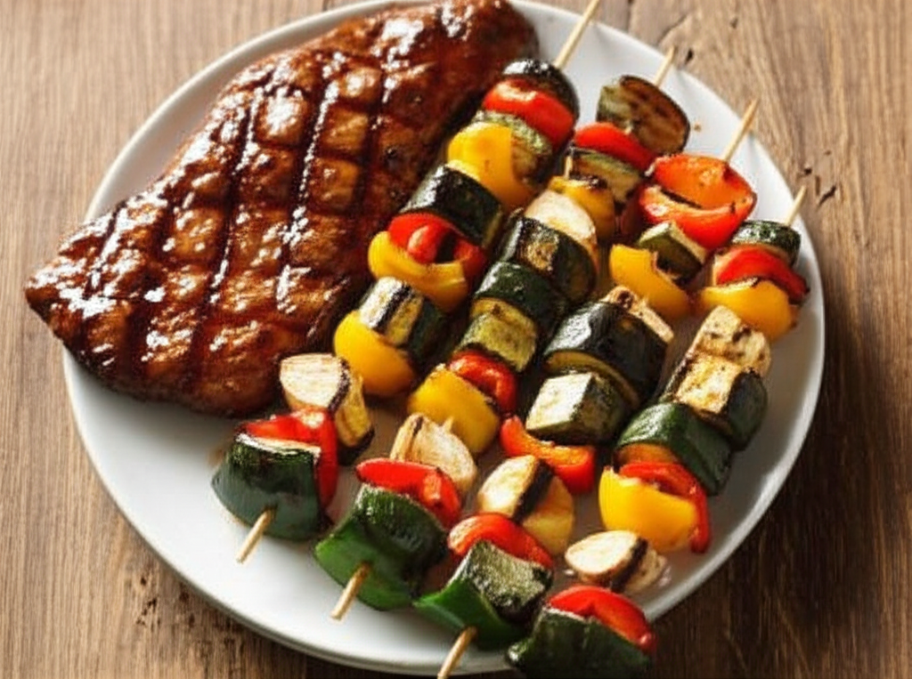 Barbecue Recipes Marinade For Steaks Roasts Vegetable Kabobs A image