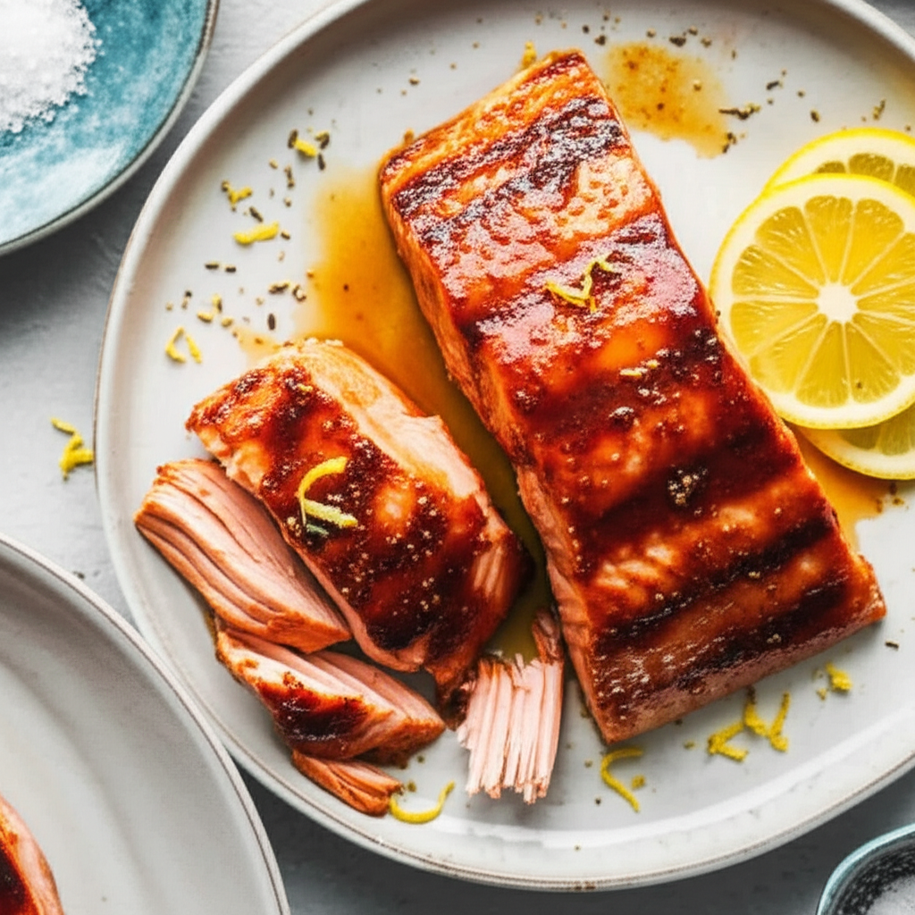 Barbecue Roasted Salmon image