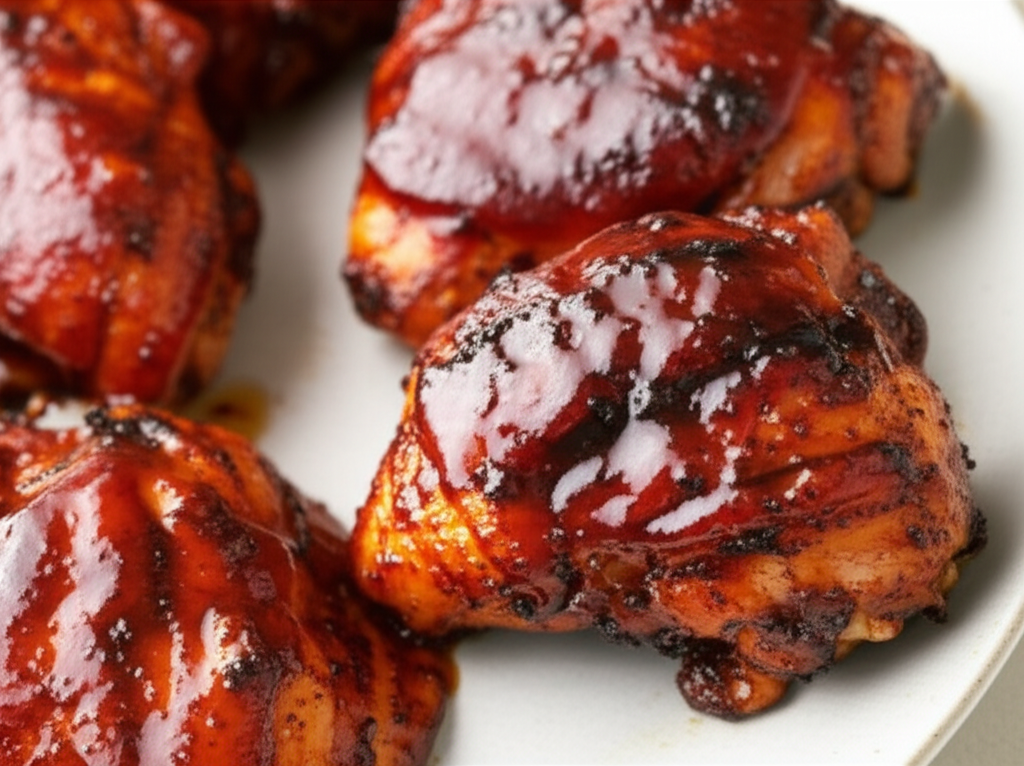 Barbecue Sauce For Chicken On The Grill image