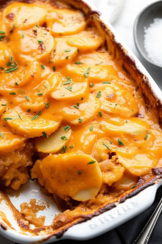 Barbecue Scalloped Potatoes image