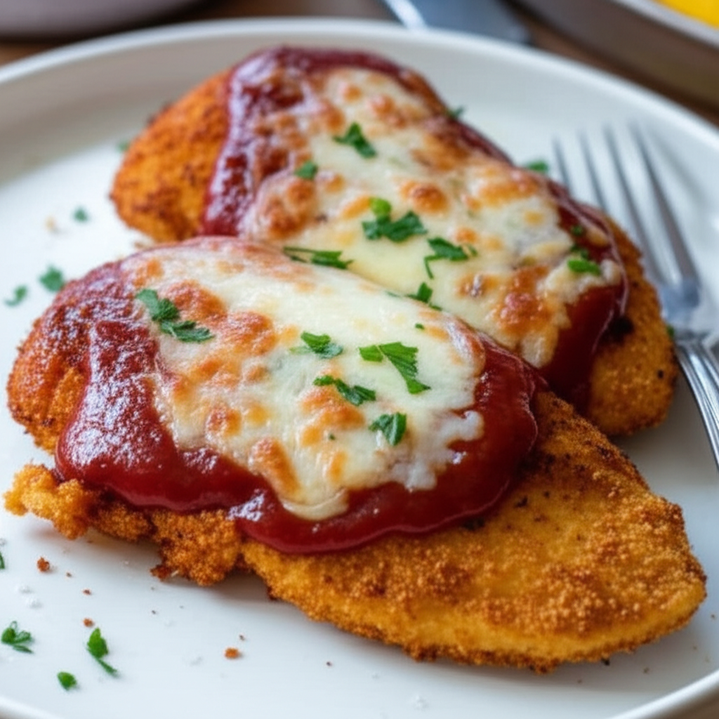 Barbecue Style Chicken Parmesan image
