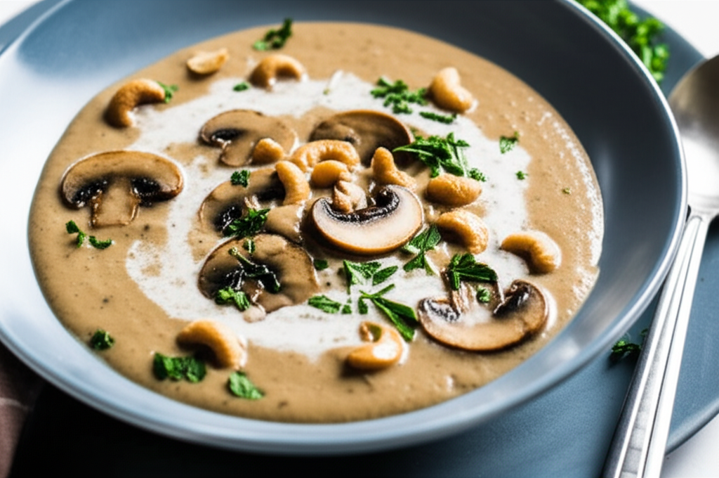 Cream Of Mushroom Soup image