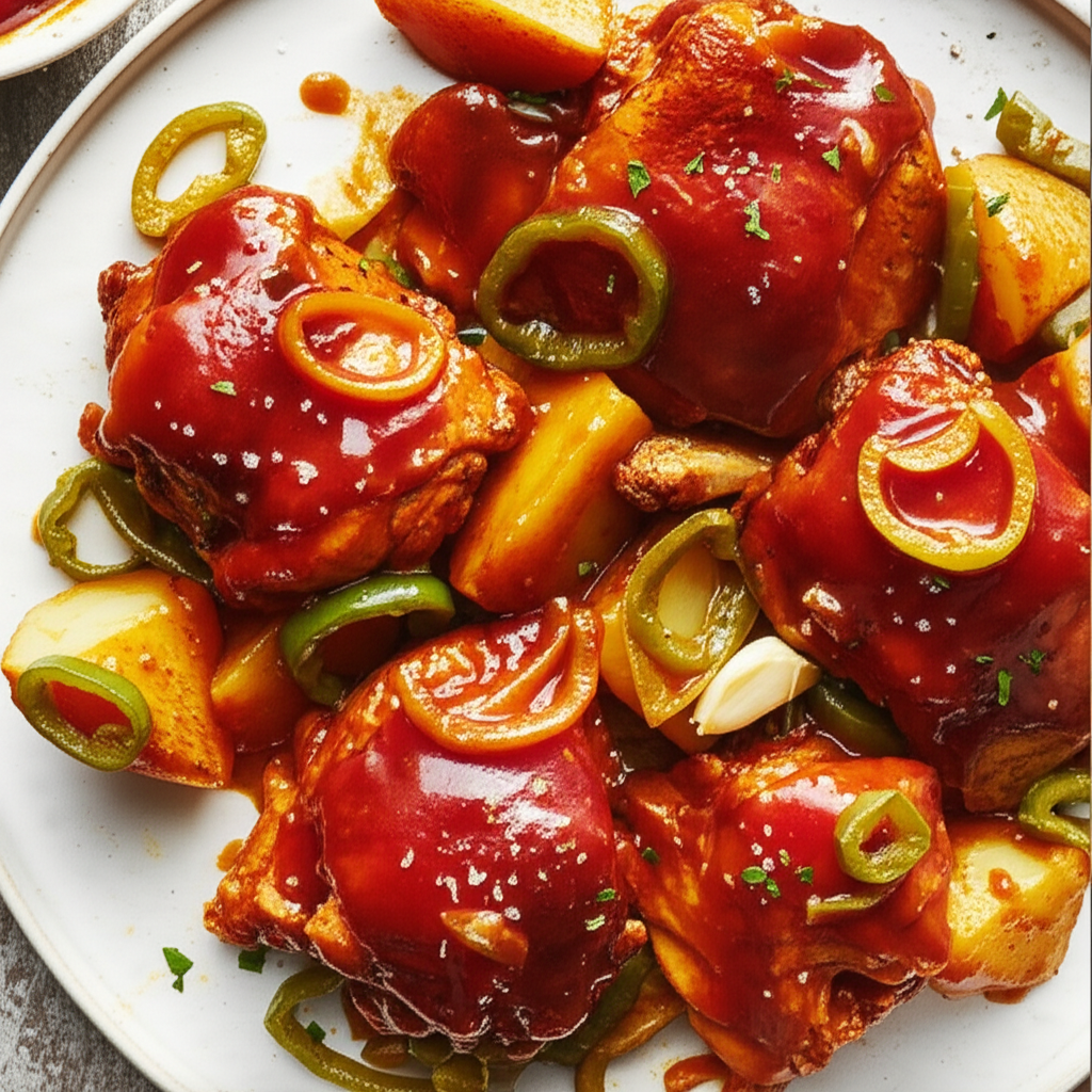 Barbecue Style Chicken For The Slow Cooker image