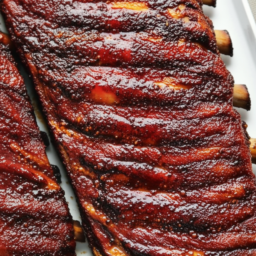 Barbecued Baby Back Ribs image