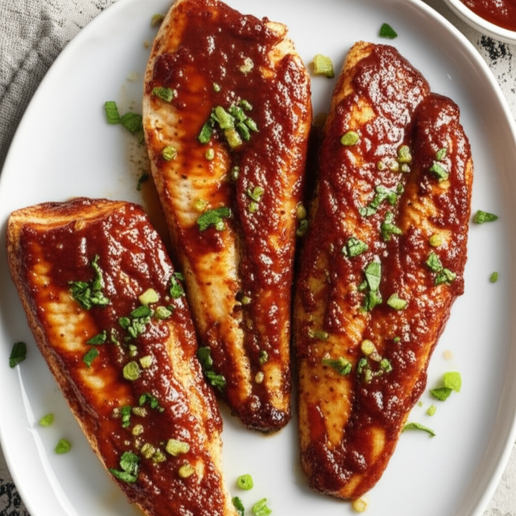 Barbecued Baked Catfish image